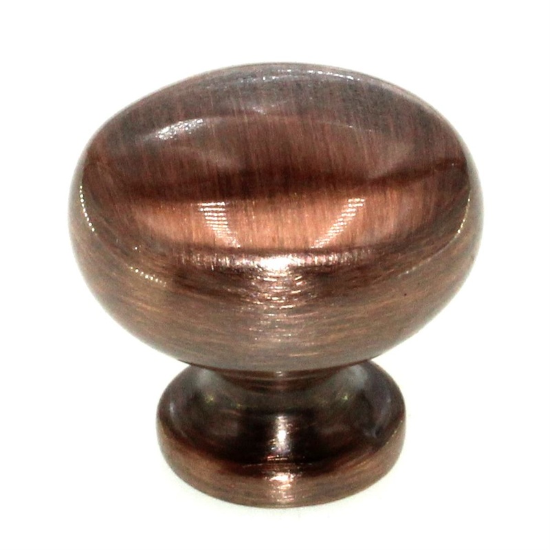 Liberty Satin Red Copper 1 1/4 Mushroom Cabinet Knob P50156V-SR-C7