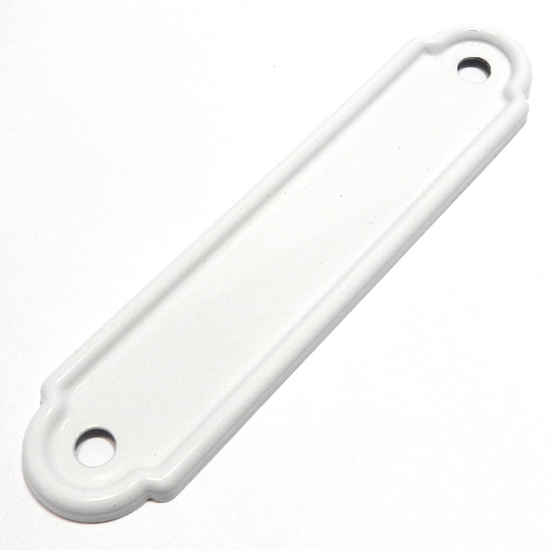 Amerock BP3442-GW Gloss White 3cc Cabinet Handle Pull BackplateAllison Value
