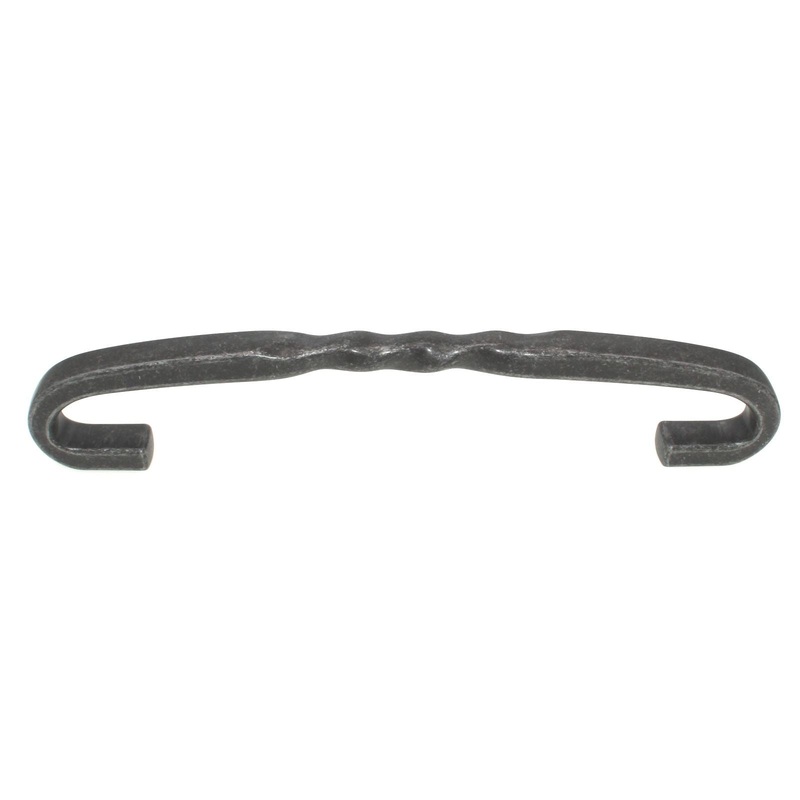 Amerock Inspirations Wrought Iron Dark 8 Ctr. Rustic Appliance Pull BP54000WID