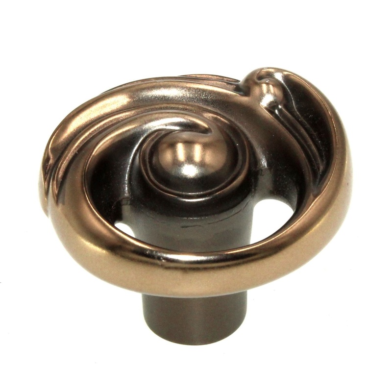 Belwith Keeler Amaranta Vintage Bronze Nickel 1 9/16 Cabinet Knob B072433-VBN