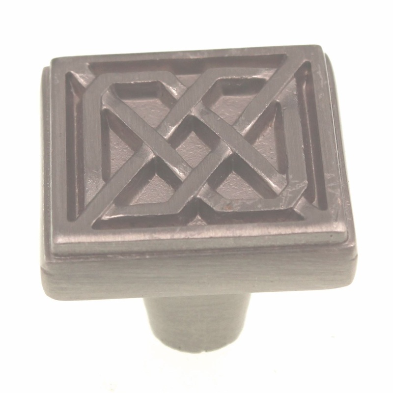 Belwith Keeler Celtic 1 1/4 Square Cabinet Knob Stainless Steel KB73836-SS