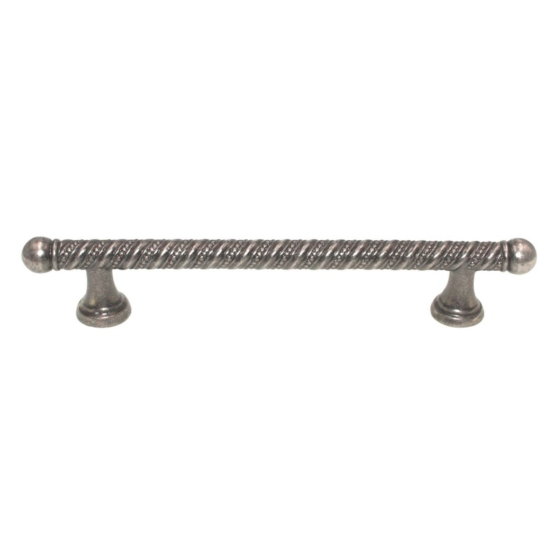 Belwith Keeler La Roca Black Nickel Vibed 5 (128mm) Ctr. Beaded Pull P3538-BNV