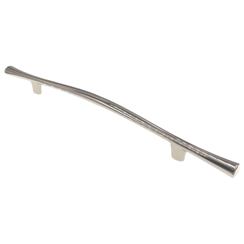 Belwith Keeler Olivet Polished Nickel 8 13/16 (224mm) Ctr. Pull B075320-14