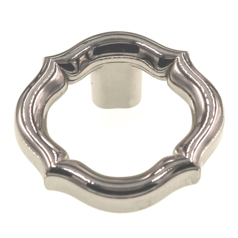 Belwith Keeler Trellis Polished Nickel 2 Pendant Cabinet Ring Pull B076180-14