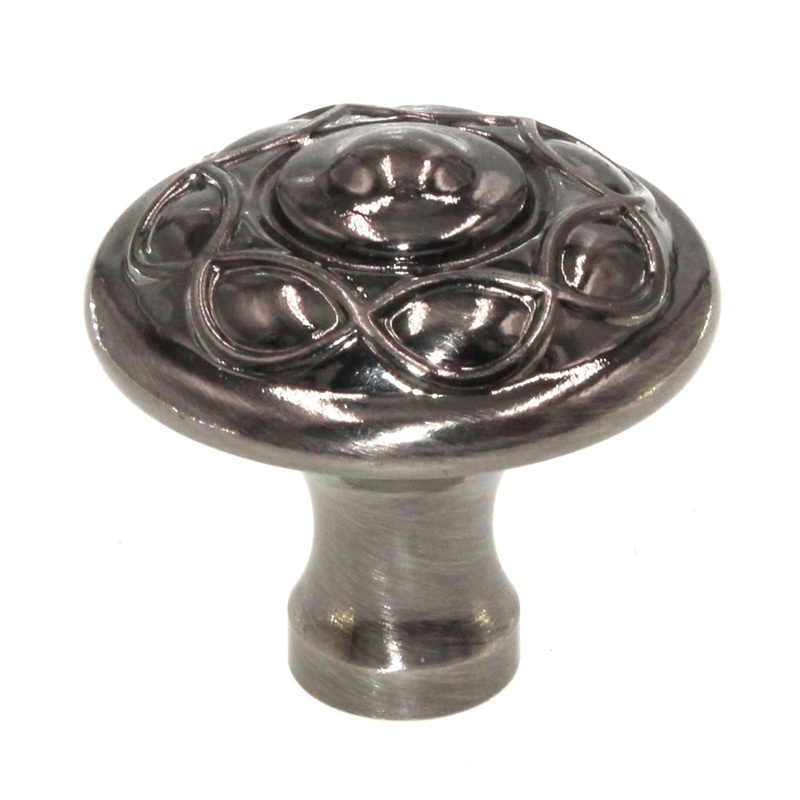 Belwith Keeler Tresse Antique Nickel 1 3/8 Braid Cabinet Knob B073252-ANN