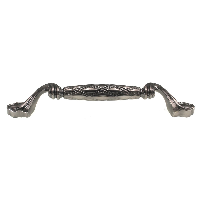 Belwith Keeler Tresse Antique Nickel 8 Ctr. Cabinet Braided Pull B073251-ANN