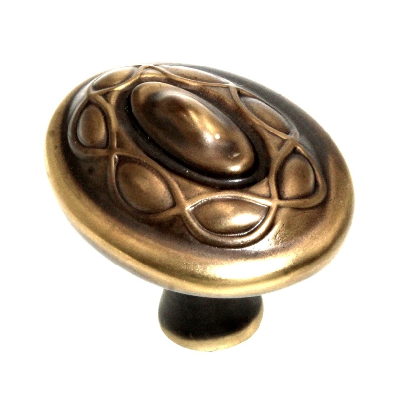 Belwith Keeler Tresse Winchester Brass 1 5/8 Braid Cabinet Knob B073248-06