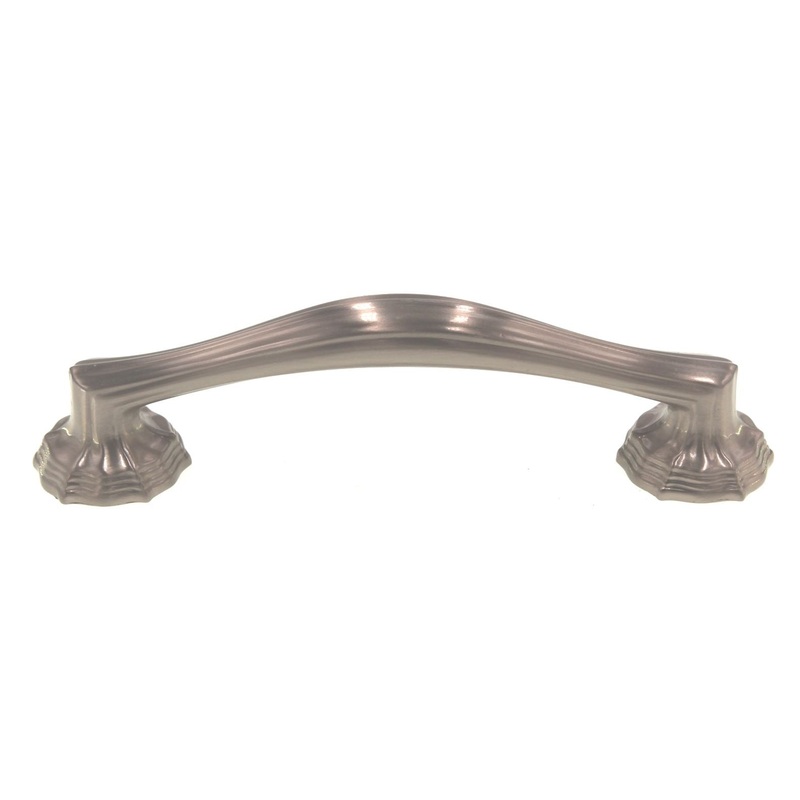Belwith Keeler Verona Satin Nickel 3 3/4 (96mm) Ctr. Cabinet Pull B055548-SN