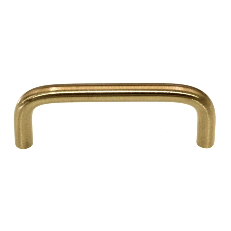 Elements Torino Brushed Brass 3 Ctr. Cabinet Wire Pull K271-3-BB