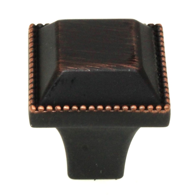 Hickory Hardware Altair Vintage Bronze 1 Dotted Cabinet Knob P3503-VB
