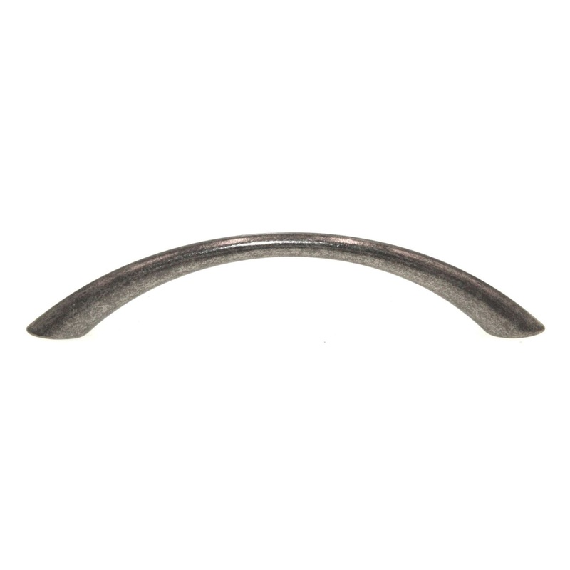 Hickory Hardware Black Nickel Vibed 3 3/4 (96mm) Ctr. Bow Pull PA0221-BNV