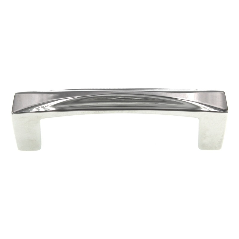 Hickory Hardware Crest Chrome 3 Ctr. Cabinet Bar Pull H076129-CH