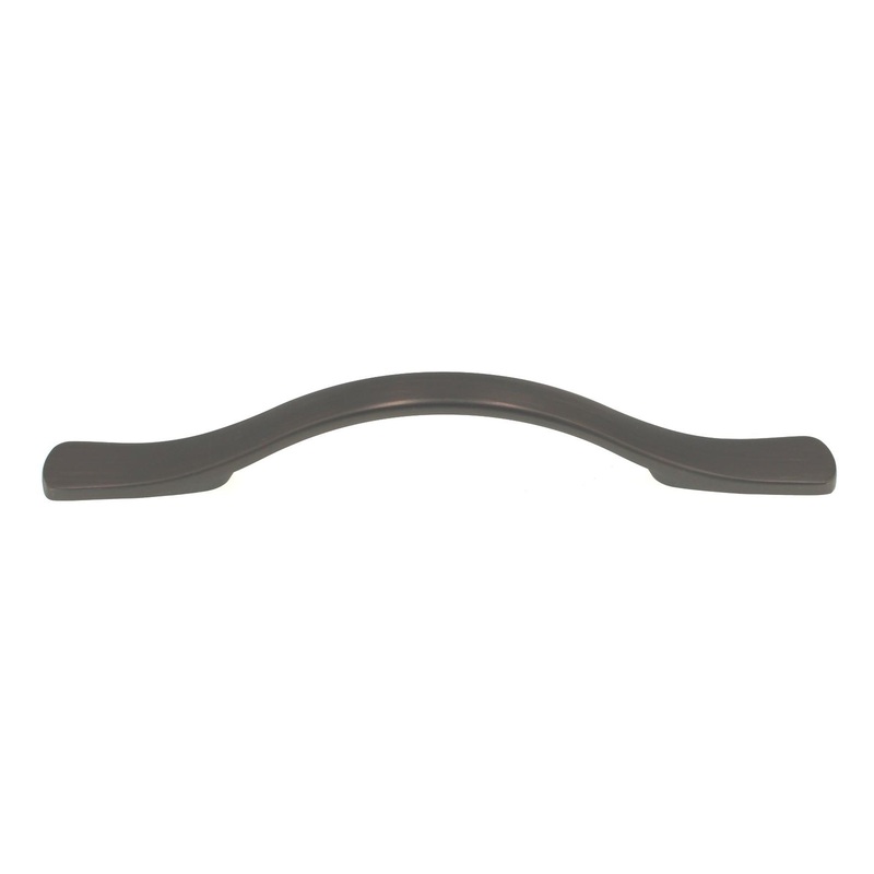 Hickory Hardware Euro-Contemporary Refined Bronze 4 Ctr Cabinet Pull P2164-RB