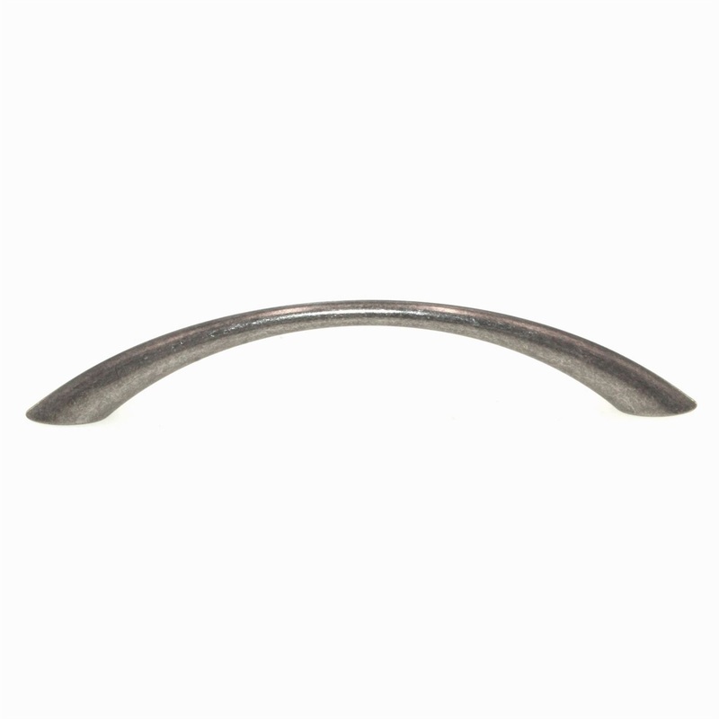 Hickory Hardware Metropolis Black Nickel Vibed 5 (128mm) Ctr Bow Pull P3221-BNV