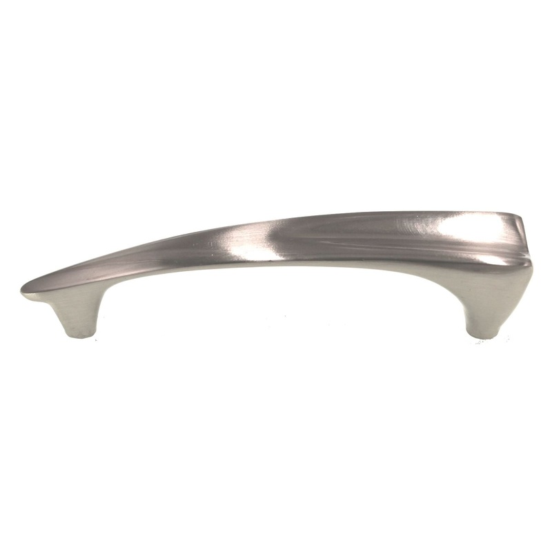 Hickory Hardware Metropolis Satin Nickel 3 3/4 (96mm) Ctr Cabinet Pull P6896-SN