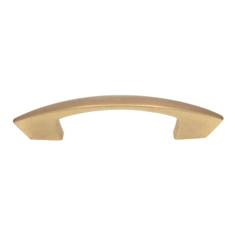 Hickory Hardware Velocity Flat Ultra Brass 3 and 96mm Ctr. Pull HH74561-FUB