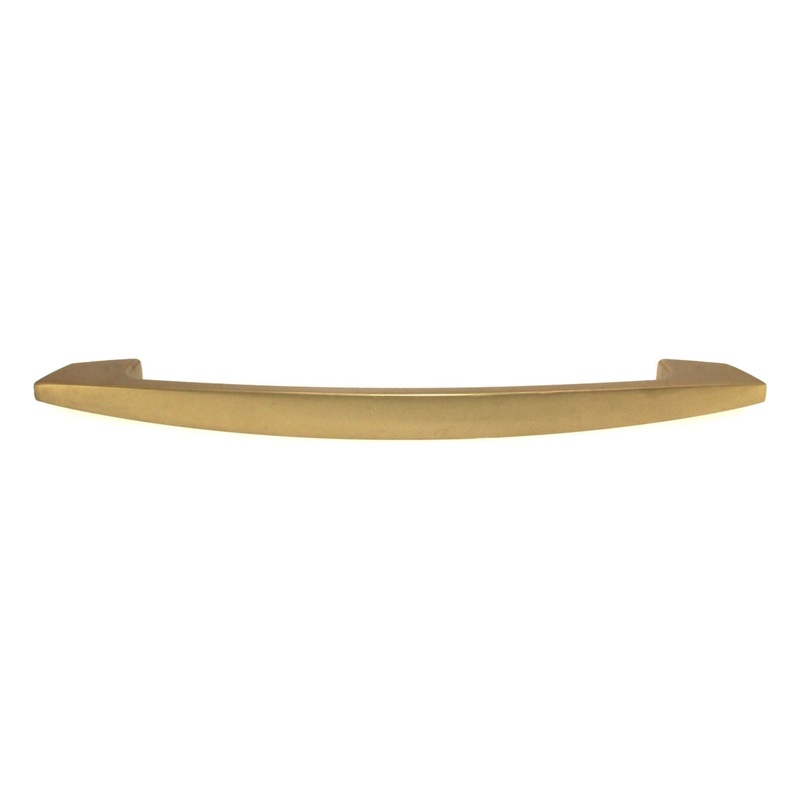 Hickory Hardware Velocity Flat Ultra Brass 6 1/4 (160mm) Ctr. Pull HH74732-FUB