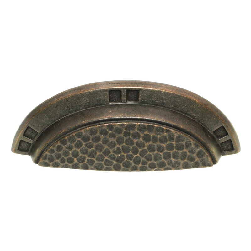 Hickory Hardware Windover Antique 3, 3 3/4 (96mm) Ctr. Cup Pull P7527-WDA