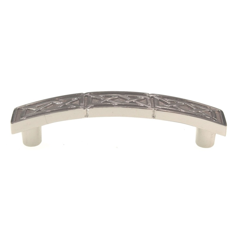 Keeler Celtic Stainless Steel 3 3/4 (96mm) Ctr. Cabinet Arch Pull KB73835-SS