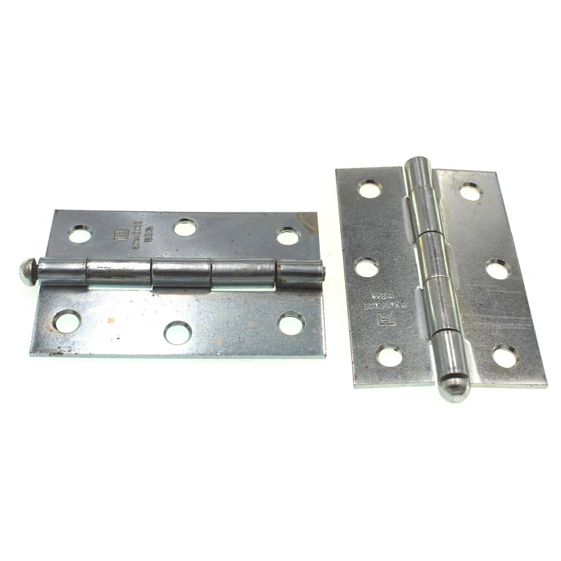 Lawrence Brothers 3 x 2 Loose Pin Narrow Hinges 2 Pack D820S-ZN
