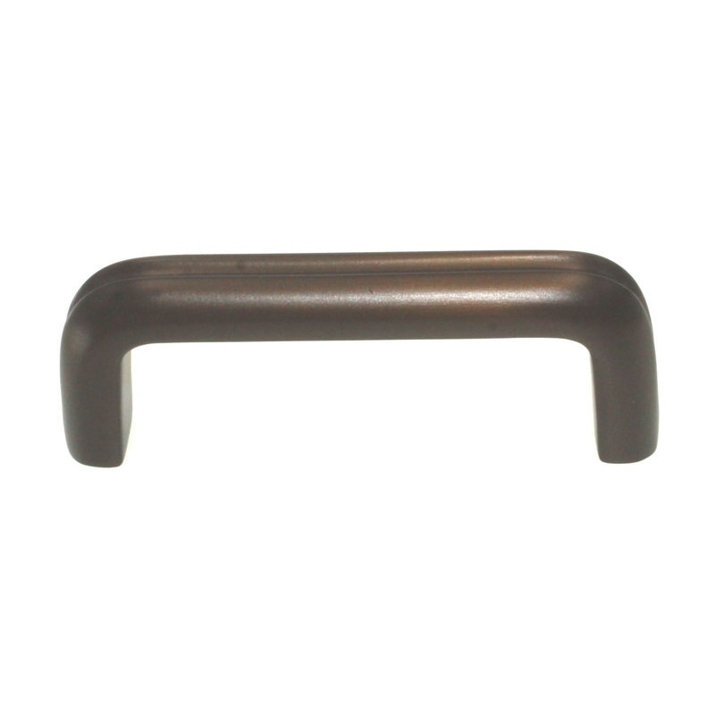 Liberty Avante Rubbed Bronze 3 Ctr. Grooved Cabinet Arch Pull Handle 61141RB