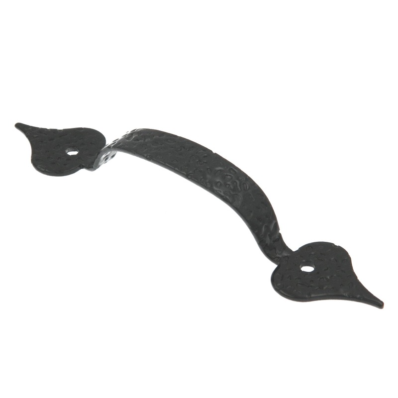 Amerock Allison Colonial Black 3 1/4cc Hammered Cabinet Handle Pull 410BL