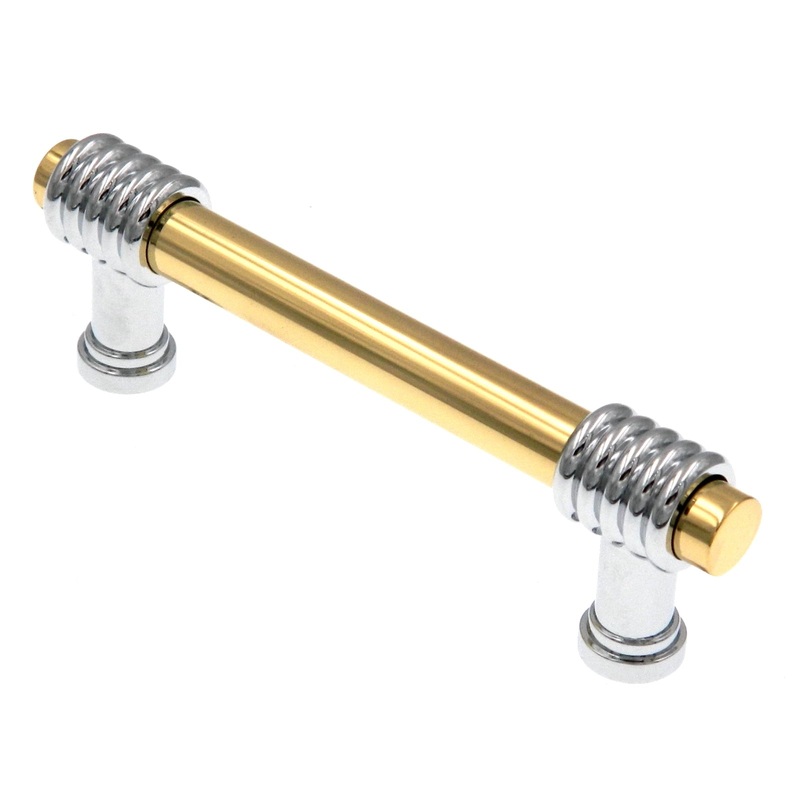 Amerock Allison Polished Brass Chrome 3cc Drawer Bar Pull Solid Brass BP1964263