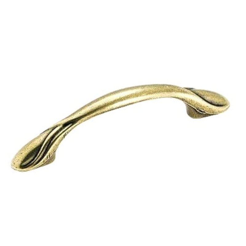 Amerock BP1382-R1 Regency Brass 3”cc Arch Cabinet Handle Pulls Reflections
