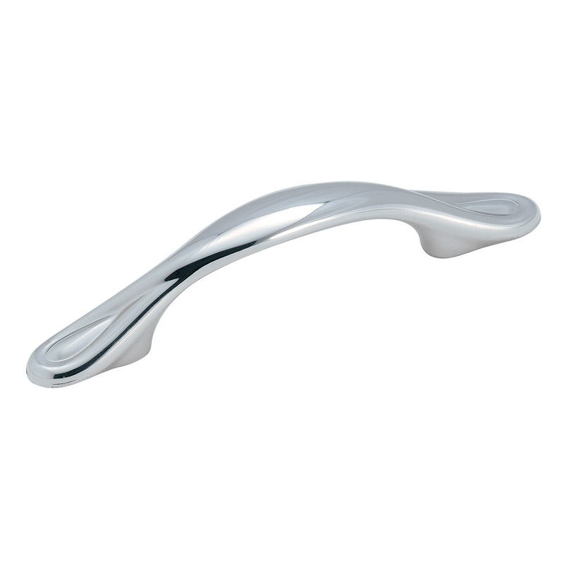 Amerock BP1383-26 Polished Chrome 3cc Arched Cabinet Handle Pulls Reflections