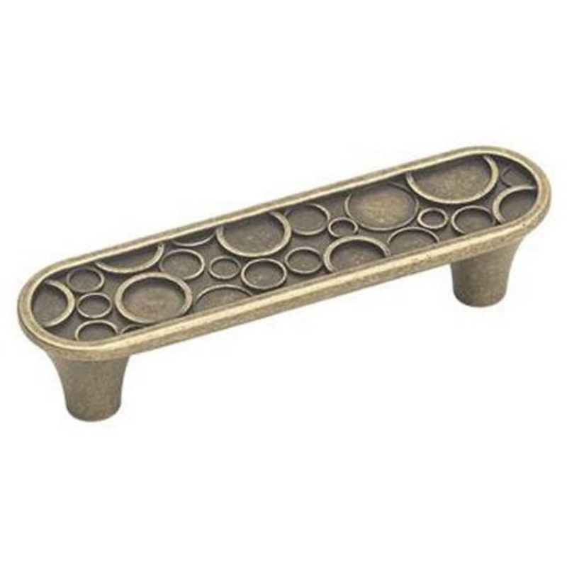 Amerock BP26114-R2 Weathered Brass 3cc Cabinet Handle Pulls Playful Nature