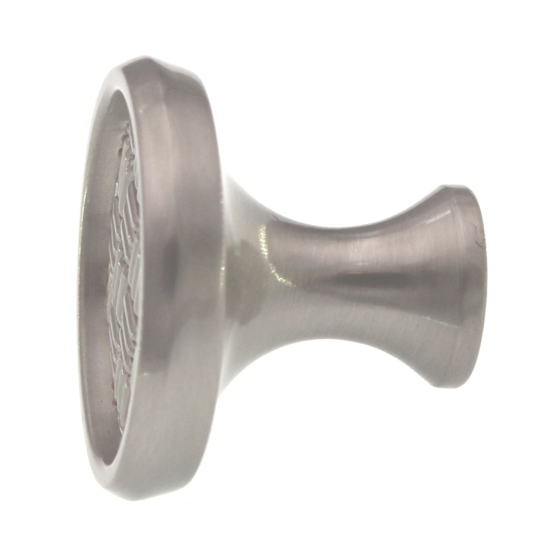 Amerock BP26123-G10 Satin Nickel 1 3/8 Weave Cabinet Knob Pulls Patterns