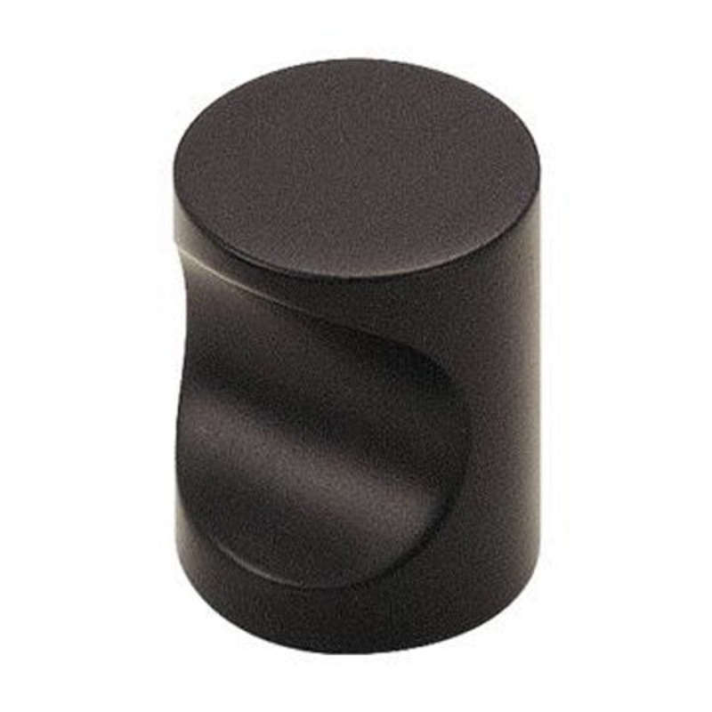 Amerock BP3623-NBZ Natural Bronze Solid Brass 13/16 Cylinder Cabinet Knob Pulls
