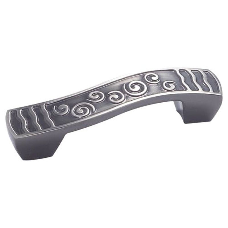 Amerock BP4447-PWT Pewter 3cc Ornate Patterns Cabinet Handle Pulls Motif’Z