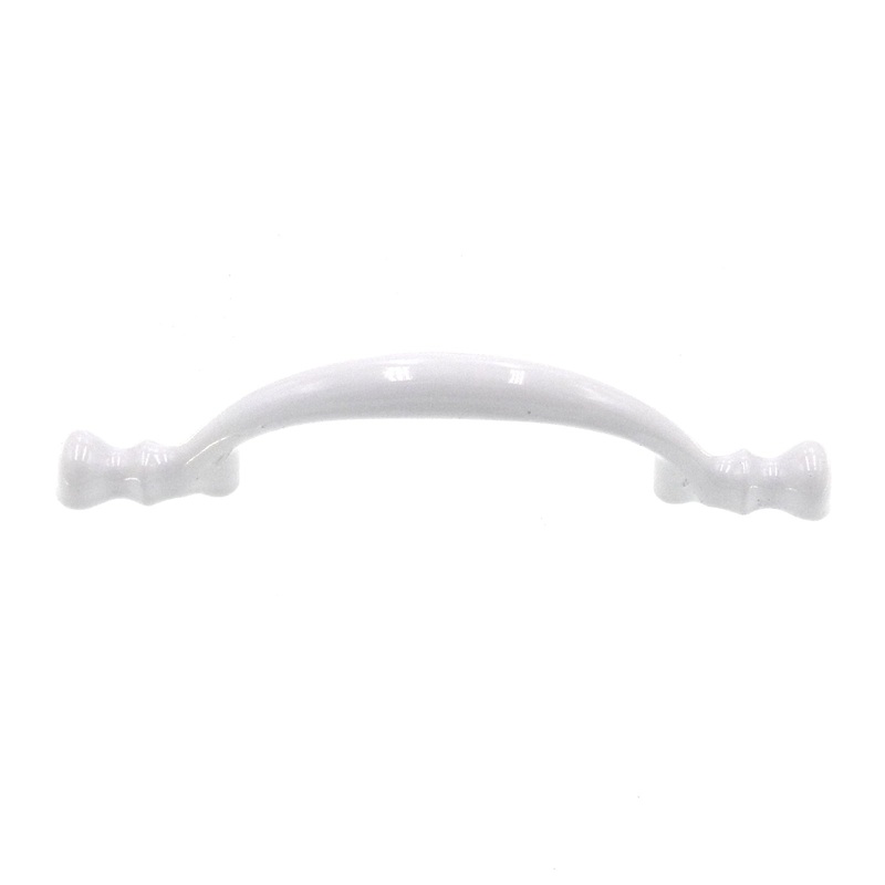 Amerock BP874-GW Gloss White 3cc Arch Cabinet Handle Pulls Anniversary