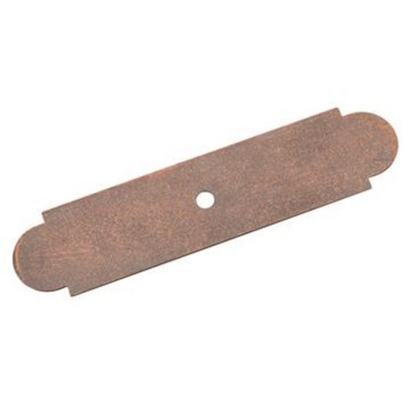 Amerock Weathered Copper 4 Inch Steel Cabinet Knob Backplate BP19207WC