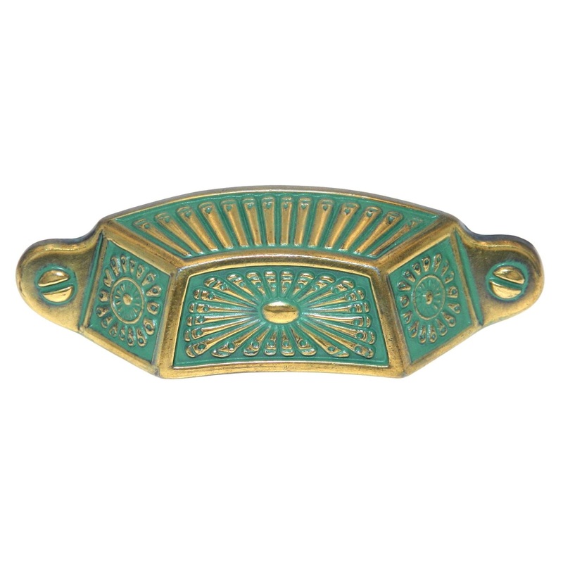 Hickory Hardware Southwest Lodge Verde Antique 3cc Cabinet Cup Pull P392-VA