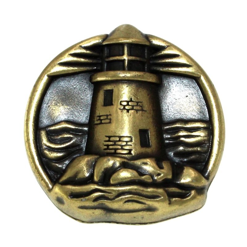 Themed PA1811-WA  Lighthouse Knob Windsor Antique 1 1/2 South Seas