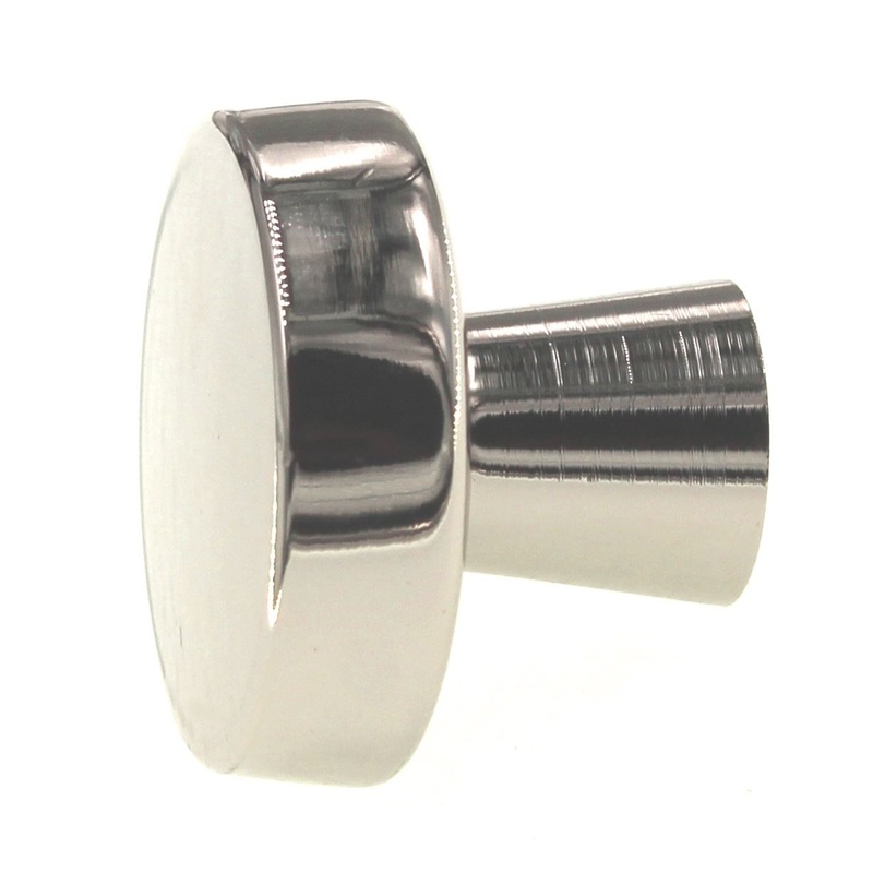 Amerock Blackrock Polished Nickel 1 5/16 Round Cabinet Knob BP55270PN