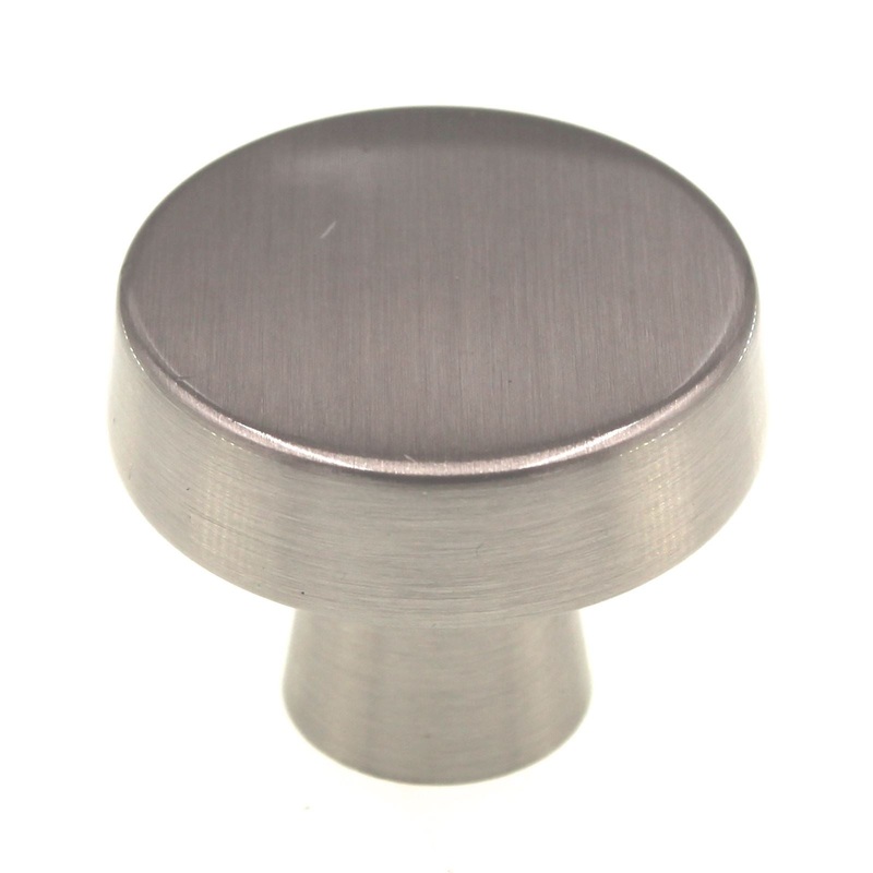 Amerock Blackrock Satin Nickel 1 5/16 Round Cabinet Knob BP55270G10