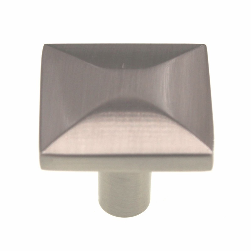 Amerock Extensisty Satin Nickel 1 1/8 Square Cabinet Knob BP29370G10