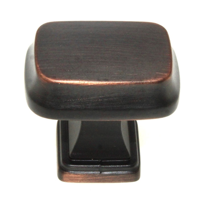 Amerock Revitalize Oil-Rubbed Bronze 1 1/4 Rectangle Cabinet Knob BP55340ORB