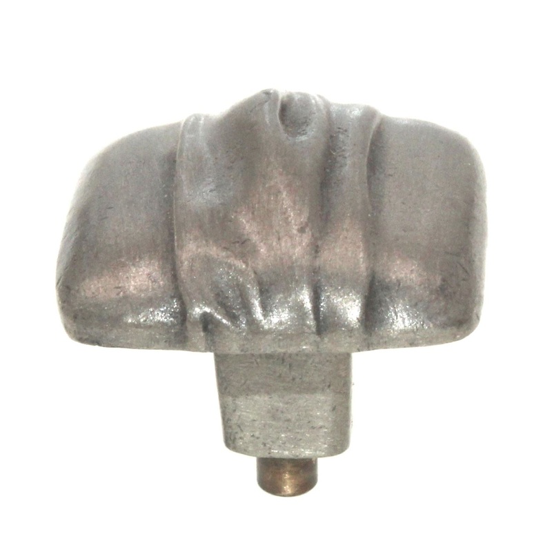 Anne at Home Hannah Square 1 1/4 Cabinet Knob Satin Pewter 257-20