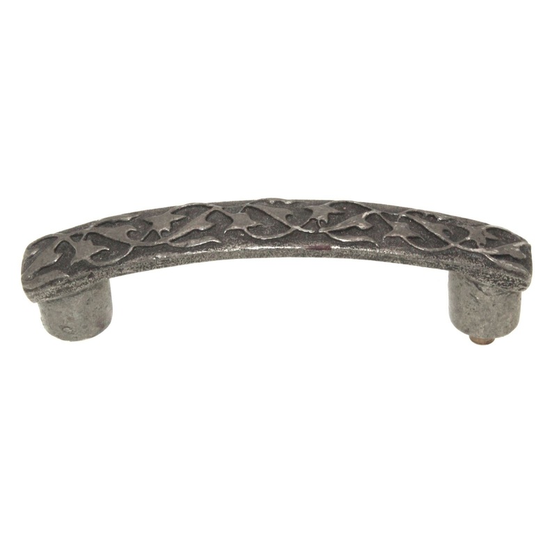 Anne at Home Hardware Lyric 3 Ctr. Cabinet Arch Pull Pewter Matte 1286-1