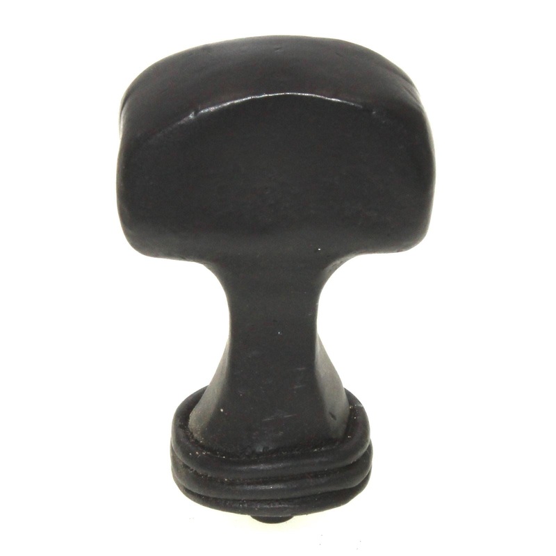 Anne at Home Industrial Hammerheim 1 1/8 Cabinet T Knob Black 1032-7