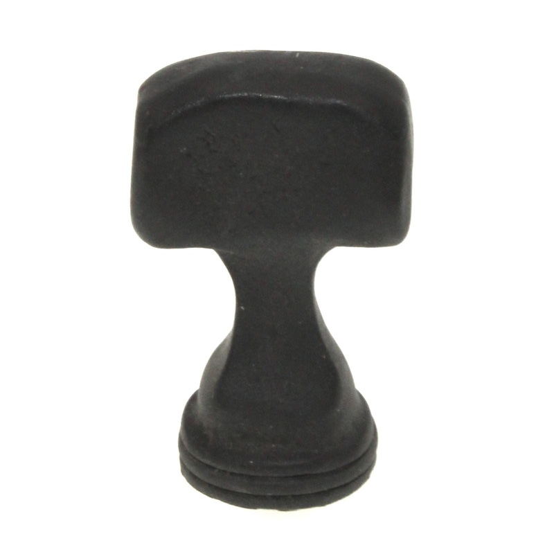 Anne at Home Industrial Hammerheim 1 Cabinet T Knob Black 1031-7