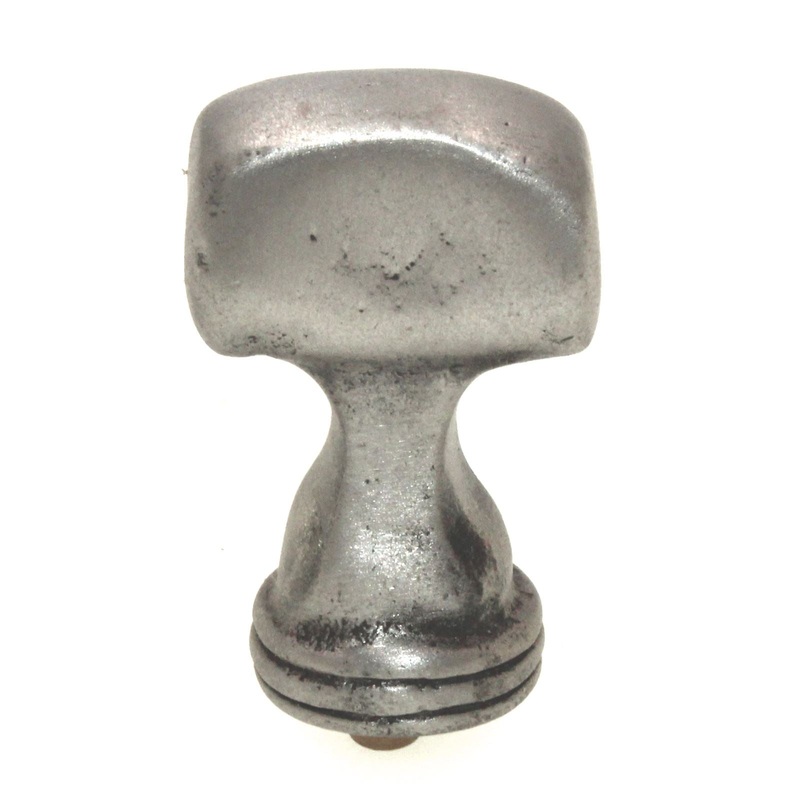 Anne at Home Industrial Hammerheim 1 Cabinet T Knob Satin Pewter 1031-20