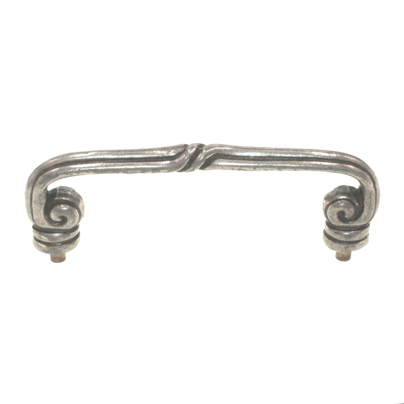 Anne at Home Mai-Oui 3 1/2 Ctr. Cabinet Arch Pull Pewter Bright 1028-8