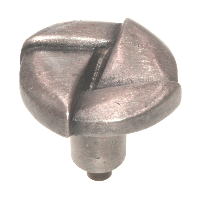 Anne at Home Modern Dijon 1 1/4 Round Cabinet Knob Satin Pewter 230-20