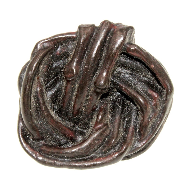 Anne at Home Nature Cottage Vine 1 1/2 Knob Rust with Black Wash 223-931