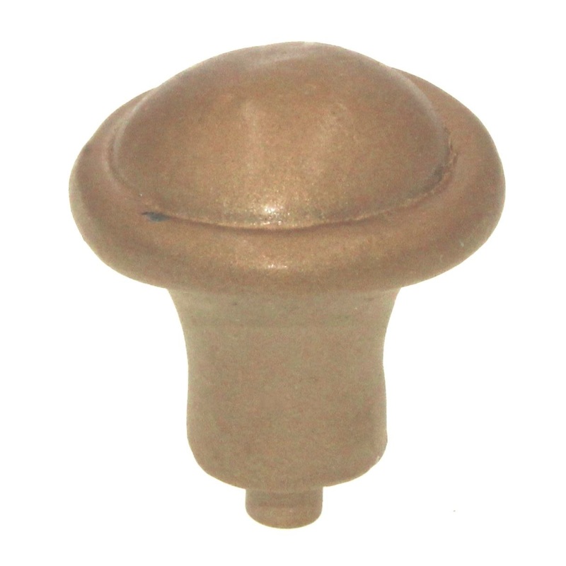 Anne at Home Une Grande Button 1 1/8 Artisan Cabinet Knob Gold 1045-5